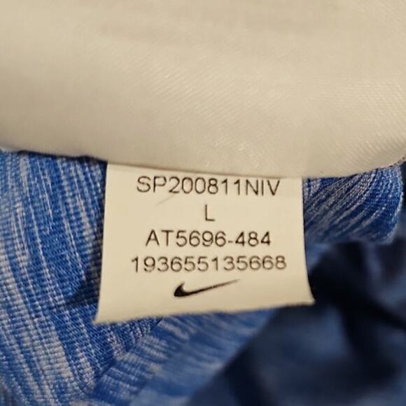 Nike Men's Dri-Fit Jogger Pants Royal Blue Heather Size L - Picture 6 of 7